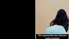 De Shortinho Socado E Rebolando Gostoso Pra Vocês