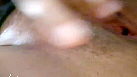 so wet and horny, masturbating that chubby big tits pussy solo