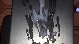 Skinny Amateur Strokes Her Big White Cock Until She Cums On Homemade Video