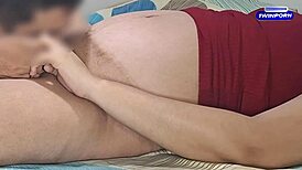 married housewife moans as cuckold sucks her, almost caught by son part 2