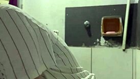 video call to neighbor while cuck is watching football