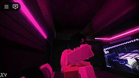 Fazendo um trabalho quente no Roblox