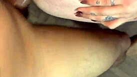 Latina blonde takes deepthroat to anal pounding!