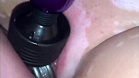 Multiple orgasms during intense fucking with naked bodies