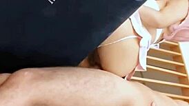 Hermosa Chica Tierna Penetrada Por Gran Polla En Su Estrecha Vagina!