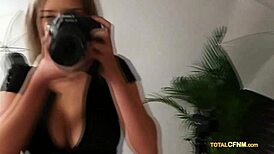 Male model gets seduced by mature redhead in glasses