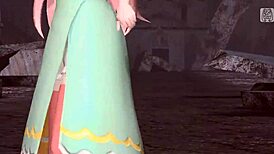 Megurine Luka Depression Of Cybernetics Project Diva Nude Mod Bondage In This Fetish Scene