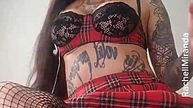 Jorra Leitinho No Cuzinho Da Sua Cadelinha Punheta Guiada Rachell Miranda.