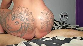 Oh wow, that muscular boy really busts my mature milf ass like a bastard, deepthroating and rimming before anal squirting