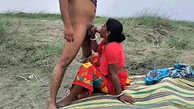 Outdoor fucking in a my best boudi last time!