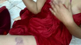 Newly Married Couple Enjoys Honeymoon Roleplay In Hindi