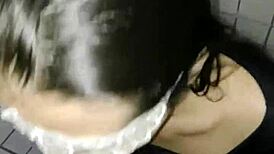 Young Couple Sucks Monster Black Cock at Office Overtime