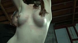 Taming a lusty gagged playgirl