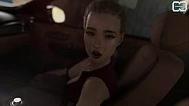 Bloody Passion Porn Game Denise Gives Handjob To Sell A Car