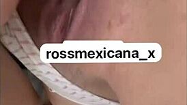 Rossmexicana Enjoys Dildo Deeply! Latina Beauty Moans Loudly. Hot Mexican Pleasure Never Stops!