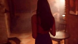 sexy stranger sybil hints at fucking behind the bar