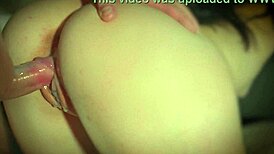 my creamy pussy squirts with multiple orgasms from rough anal creampie fucking