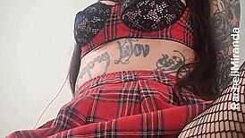 Jorra Leitinho No Cuzinho Da Sua Cadelinha Punheta Guiada Rachell Miranda.