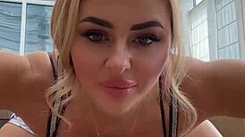 I'm Starting to Do Yoga, Displaying Big Natural Saggy Tits and Oval Hard Nipples