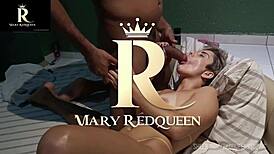 Big Black Cock Forces Deepthroat and Anal Fuck