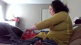 Wife Provides Step-By-Step Instructions On Folding Clothes Efficiently At Home