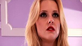 Fucking blonde mom whore in stockings