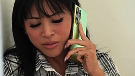 betrayed stepmilf fucks hot step-daughter in lesbian scene