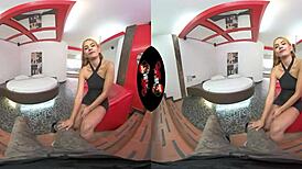 vrlatina com pierced nipple babe addicted to sex in 5k vr pov