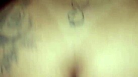 Amateur Tattooed Slut Engulfs Big Cock In Rough Anal Fucking Scene