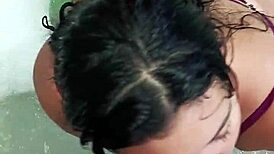 Colombian Housewife Fucks Cousin In Jacuzzi