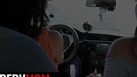 vacation sex with stepmom in pov threesome