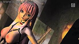 Megurine Luka Depression Of Cybernetics Project Diva Nude Mod Bondage In This Fetish Scene