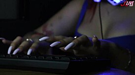 Our dear community manager Alice relaxes with ASMR sounds.