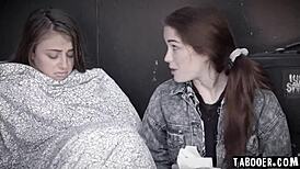 Tabooer Com - Evelyn Claire Helping Gia Derza With Street Taboo