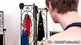 Pretty Angela Demonte Tasting Big Dick And Warm Jizz