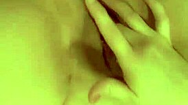 A redhead Latina explores subtle self-touch techniques