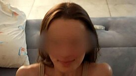 stepsister hard fuck while parents away