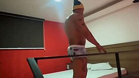 moreno pauzudo fights with girlfriend and fucks trans friend hard riding to overcome it complete in sheer and x-red