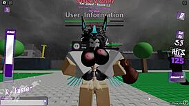 Enjoying Playtime with Two Girls on Roblox