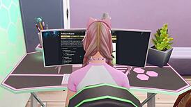 Stream blogger enjoys hard anal sex with Al Haytham in Genshin Hentai