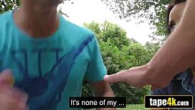 Does your girlfriend turn slut for cash while you watch?