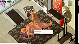 Yareel and Agustita in 3D Porn Trio