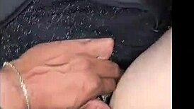 My mother-in-law squirts when I fuck her with huge cock at girlfriend's house 😈