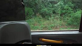 Wild Make Up Sex In A Taxi - Tru Kait