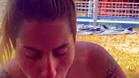 Park Swallow: She Always Takes Cum