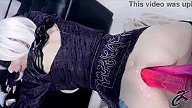 يا إلهي أقسى نيك شرجي مزدوج في حياتي!