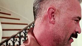 old man pops cherries for six girls at wild party 😈