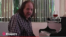 defrancesca gallardo teases her big pussy lips with toy