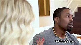 Rough Bbc Pounds Bigot Blonde!