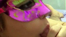 Marel69, University Student, Sucks Neighbor's Cum into Her Mouth